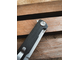 Складной нож Single EVO. Клинок копье. сталь AUS10, рукоять G10, цвет черный