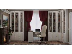 Композиция библиотеки SHERLOCK (ШЕРЛОК) Ясень Анкор светлый