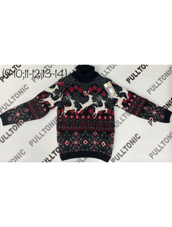 Подростковый свитер Гирлянда и олени