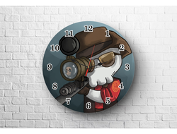 Часы "Counter-Strike, CS GO, Контр Страйк" №8