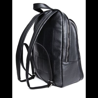 Кожаный рюкзак Mantovano black (арт. 3109-81)