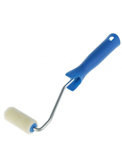 Мини-валик 60мм, велюр с ручкой