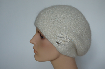 Берет Vizio  8019 В белый