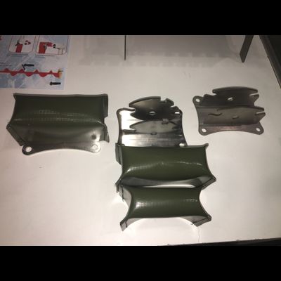 Чехлы ПВХ на фланцы транцевых колес (длина 9 см)