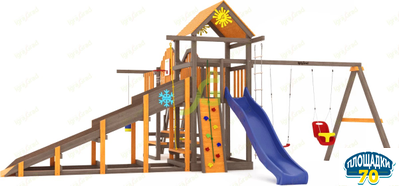 Всесезонная площадка IgraGrad С Мостик 1 SF1