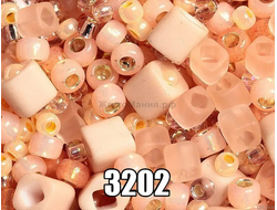 3202 TOHO Beads Mix Piichi - Peach / БИСЕР ТОХО МИКС - ПЕРСИК