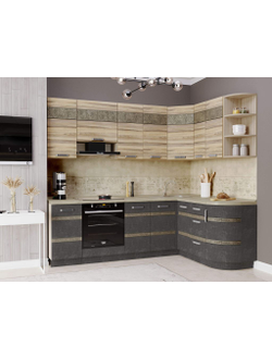 Кухонный гарнитур угловой  (ширина 240х163 см)