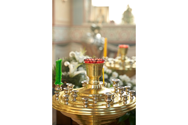 Съемка крещения