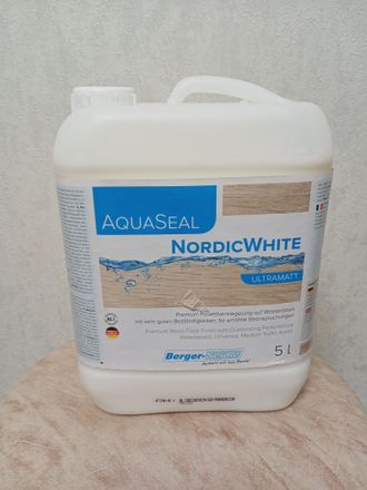 Паркетный лак &quot;Berger Aqua-Seal NordicWhite&quot;