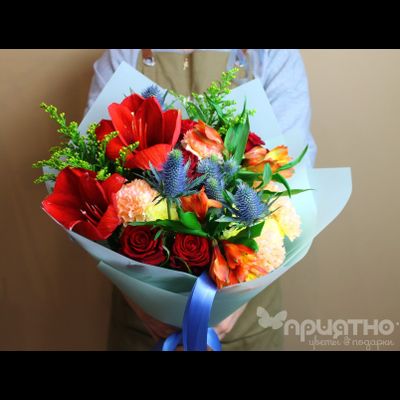 БУКЕТ ЦВЕТОВ № 482