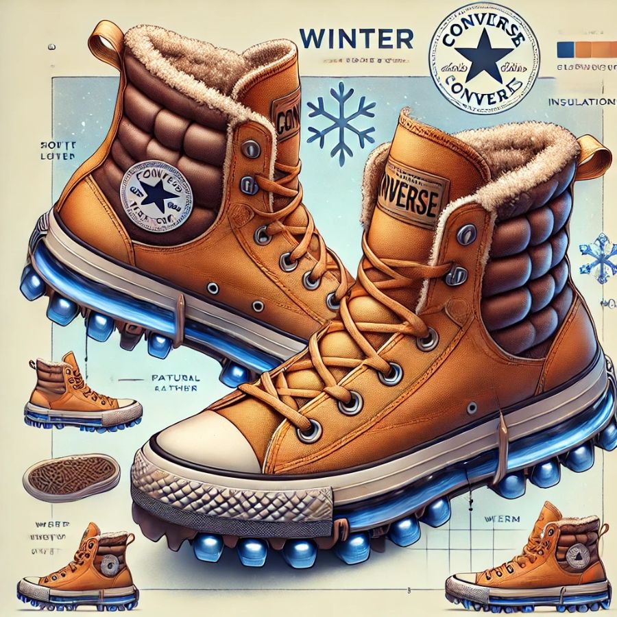Зимние кеды Converse