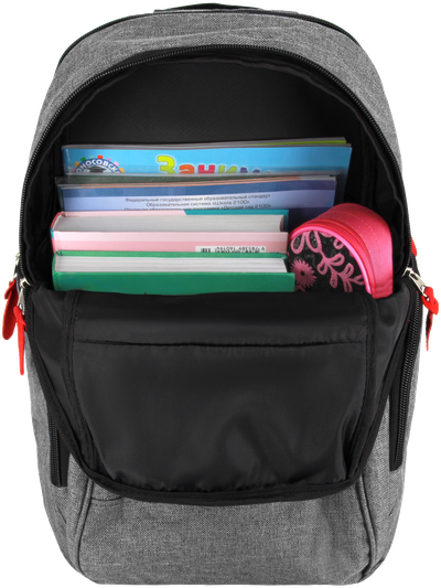 Школьный рюкзак Optimum City 2 RL, серый