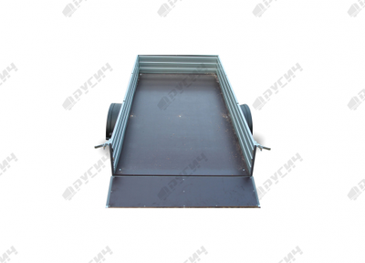 Прицеп двухосный РУСИЧ 405Д / 4000 х 1500 мм / 750 кг / оцинкованный