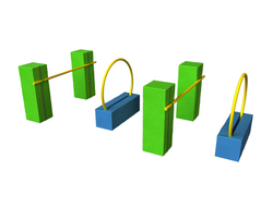 Мягкий спортивный модуль ROMANA «Каскадёр» ДМФ-МК-15.89.22