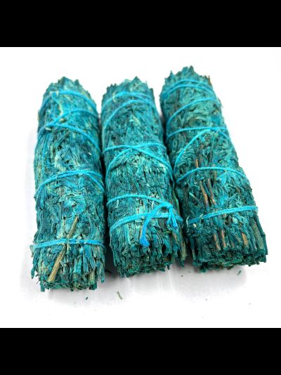 Пучок голубого шалфея с Гибискусом 10 см. (США)