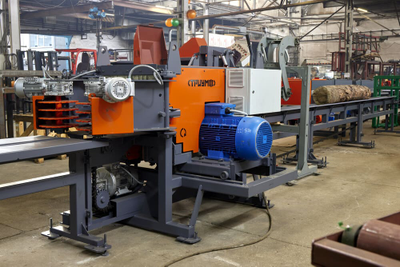 Станок для тонкомера Триумф С750 (2*18,5 кВт)/Станок брусующий "СИЛ-750М"(2*18,5 кВт)