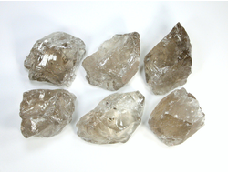 Кварц дымчатый (раухкварц, раухтопаз) необработанный "дикий" образец  в ассортименте, Бразилия (35-45 мм, 23-28 г) №21964