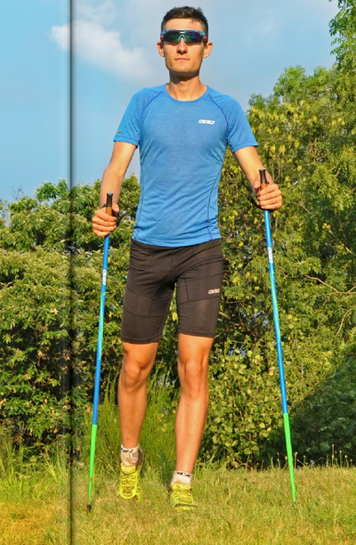 Палки для ходьбы KV+ PRESTIGE Ergo Clip Nordic Walking pole