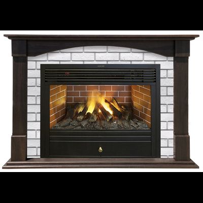 Электрокамин Квинт BL с очагом 3D Novara 26