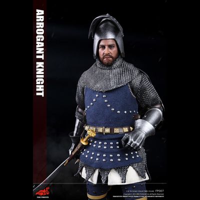Рыцарь с фальшионом - КОЛЛЕКЦИОННАЯ ФИГУРКА 1/6 scale DIECAST ALLOY ARROGANT KNIGHT (FP007) - FIRE PHOENIX