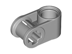 Technic, Axle and Pin Connector Perpendicular, Light Bluish Gray (6536 / 4211775 / 6261375)