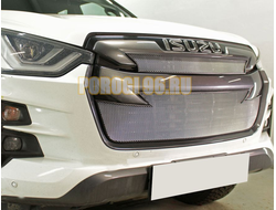 Защита радиатора Isuzu D-Max 2019- chrome низ