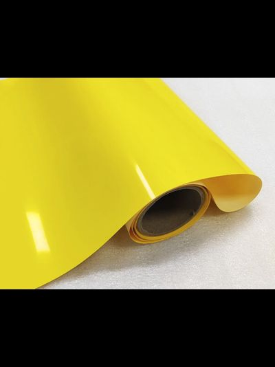Термопленка "SEF" серия FLEXCUT 05 LEMON YELLOW, 60 мкм, полиуриетан 100%