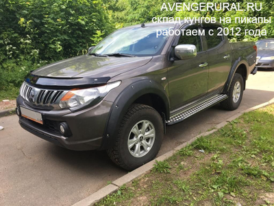 Дефлектор капота L200 2015-