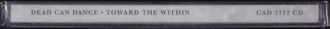 Купить CD Dead Can Dance - Toward The Within в интернет-магазине CD и LP "Музыкальный прилавок"