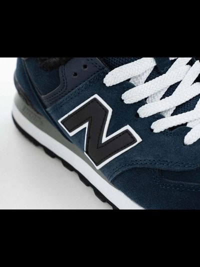 New Balance 574 Dark Blue Big Size С Мехом
