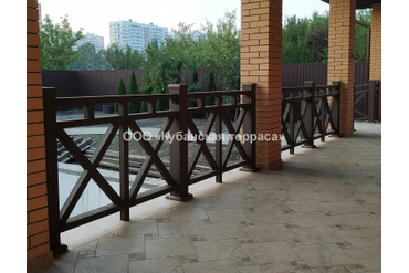 Ограждения ДПК темно-коричневый
