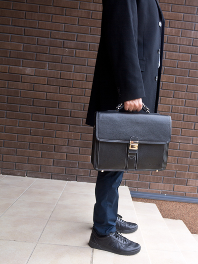 Кожаный портфель Feudo black (арт. 2014-01)