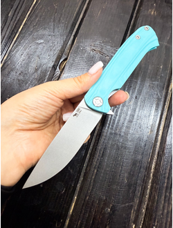Складной нож ЧИЖ-DOUBLE сталь ELMAX,  G10 "тиффани"