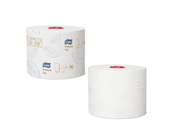 127520 Tork туалетная бумага Mid-size в миди рулонах мягкая Система T6, белая