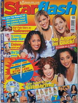 Star Flash Magazine November 2002 No Angels Cover, Иностранные журналы о поп музыке, Intpressshop