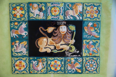 Ганиэль (фасадный изразец)