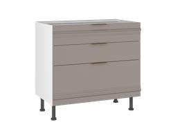 Кухня ФЬЮЖН - Стол СЯ-90 мокко