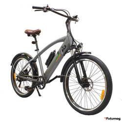 Электровелосипед GreenCamel Санта (R26 500W 48V 10Ah) серый