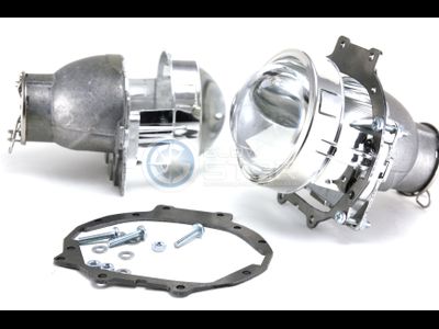 Комплект Hella R моно H7 с рамками для замены штатных ксеноновых / галогенных линз автомобиля Suzuki Grand Vitara (2005 - 2015)