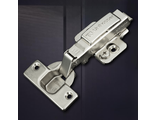 Петля 3D Unihopper, накладная 110* clip-on с доводчиком, 52 мм, с накладкой и ответной планкой