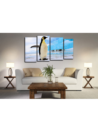 Модульная картина "Великолепный пингвин"