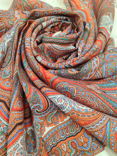 Павловопосадский платок Драгоценная 1292-0