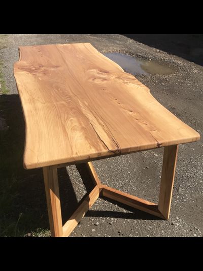 слэб, стол река, карагач, дуб, мебель на заказ, стол из слэба, мебель для ресторана, столешница спил