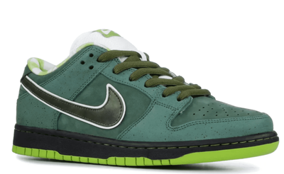Nike SB Dunk Low Lobster (Зеленые с черным) сбоку