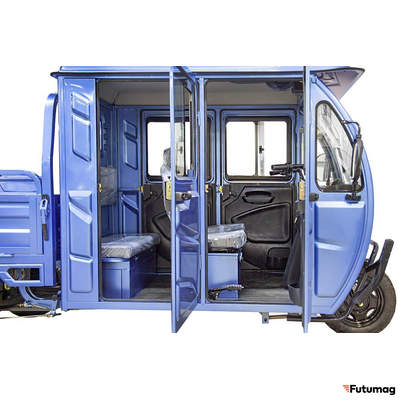 Грузовой электротрицикл Rutrike Рейс 1300 60V1200W синий