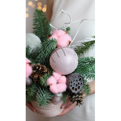 Новогодняя композиция № 1160