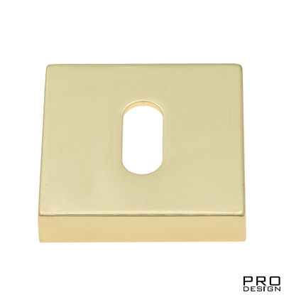 Накладка под ключ буратино на квадратном основании Fratelli Cattini KEY 8-OLV полированная лат 2 шт.