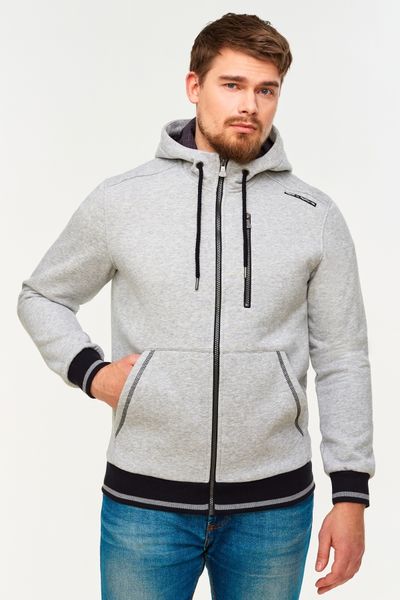 Спортивная толстовка мужская 52TM-1273 светло-серый