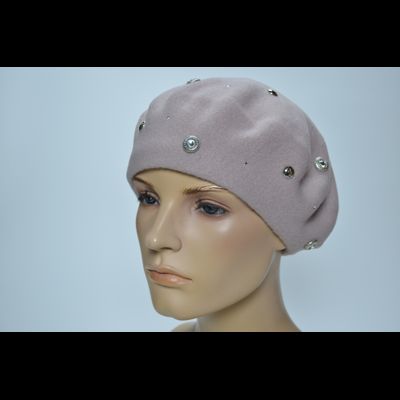 Берет Vizio 3633 розовый