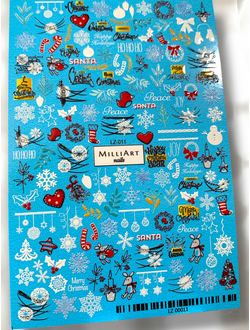 Слайдеры для ногтей LINZA 8*12 см LZ-011